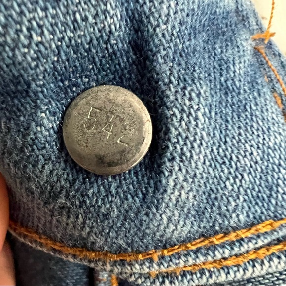 Vintage 80’s Levi’s Orange Tab 505 Classic Straight Leg Jeans USA / 36 X 30 - Picture 6 of 11